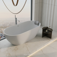 Cocoon Waterproof Bath Pillow Grey